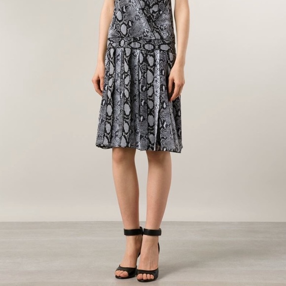 NWOT Proenza Schouler 100% Silk Python Dress - Picture 4 of 7